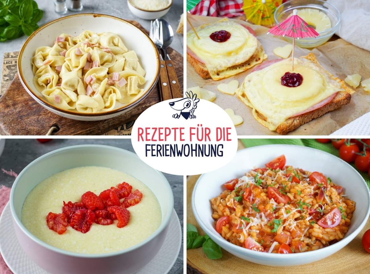 Ferienwohnung Rezepte für die schnelle Urlaubsküche