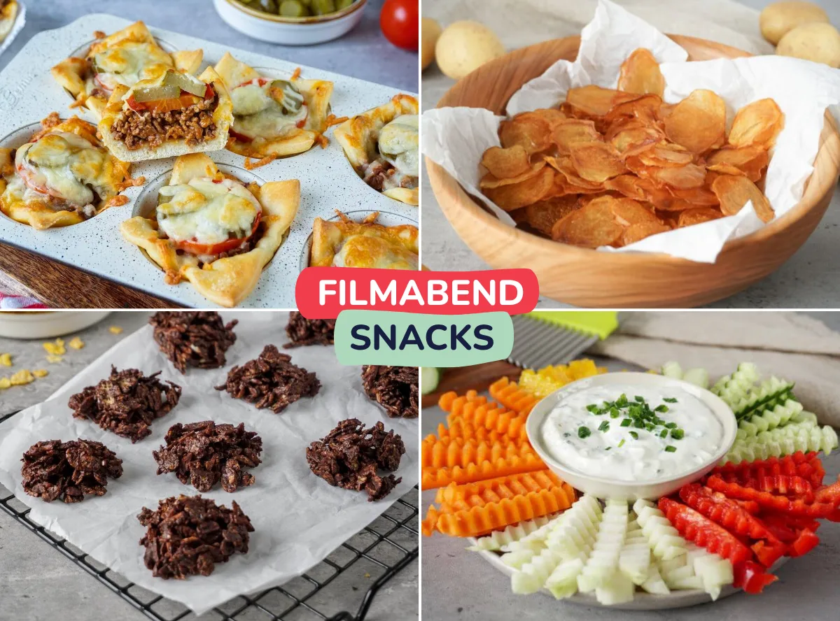 Snacks für den Filmabend