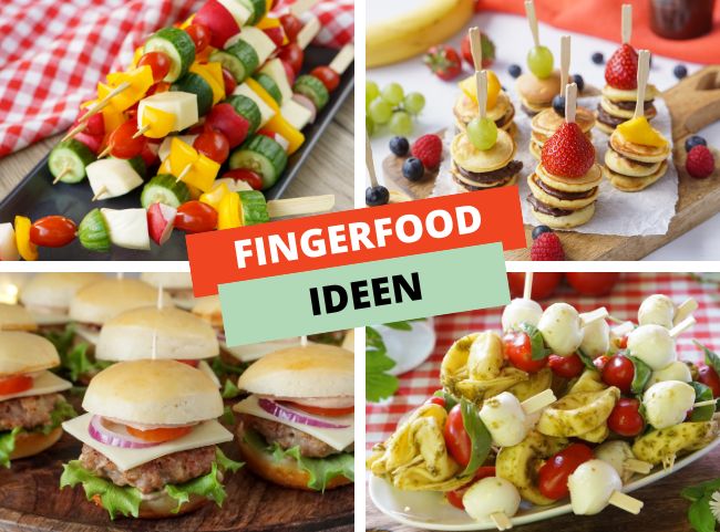 Fingerfood Ideen für Groß und Klein
