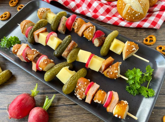 Fingerfood Spieße Oktoberfest