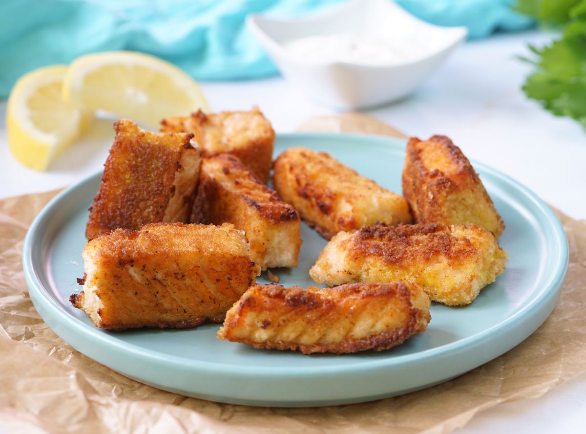 Lachs-Nuggets