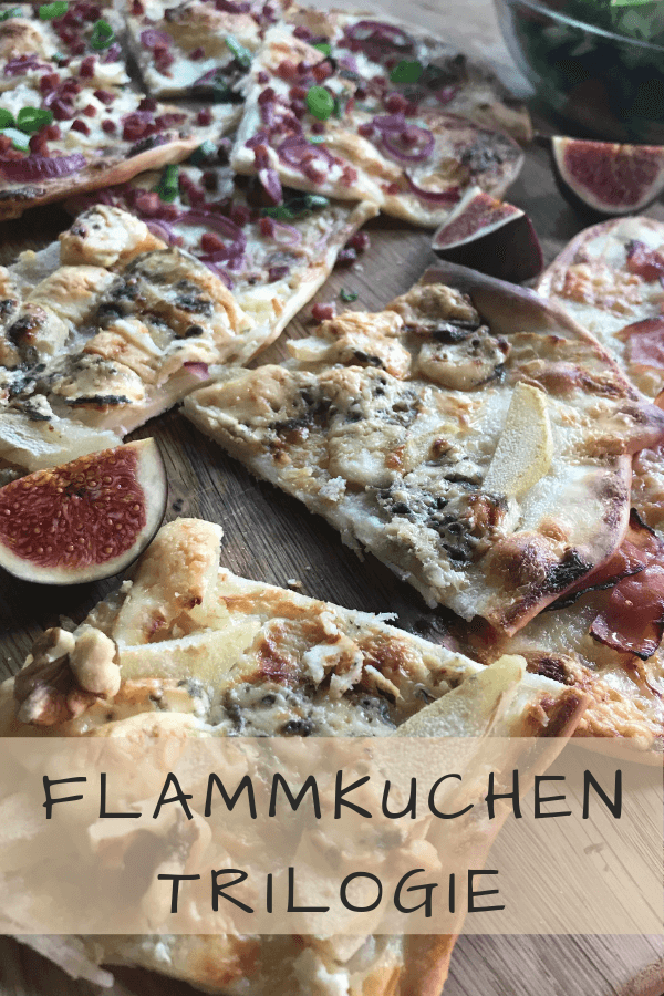 Einfaches Flammkuchen-Rezept (auch für den Thermomix) Einfaches Flammkuchen-Rezept (auch für den Thermomix)