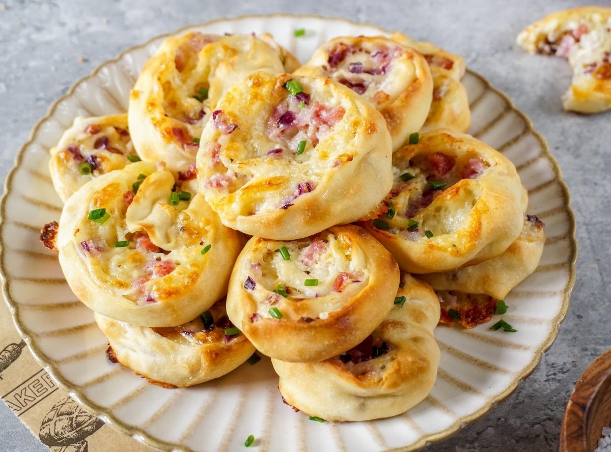 Flammkuchen-Schnecken