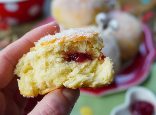 Fluffige Berliner Heißluftfritteuse