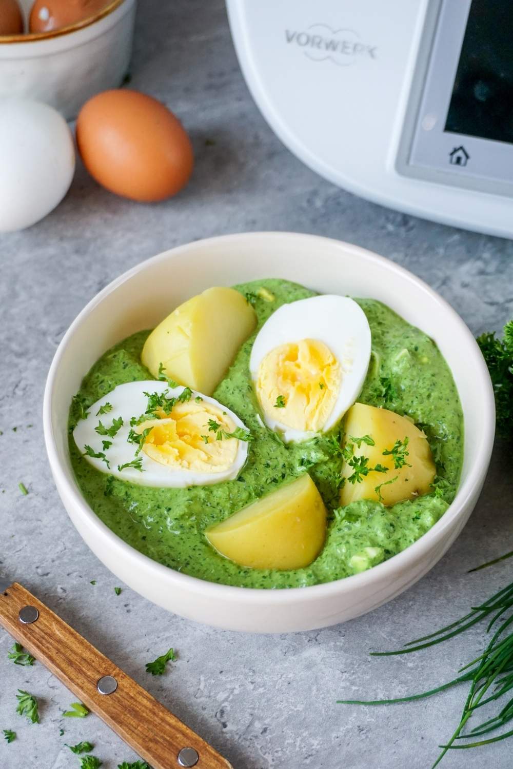 Grüne Soße Thermomix Rezept Grüne Soße Thermomix Rezept