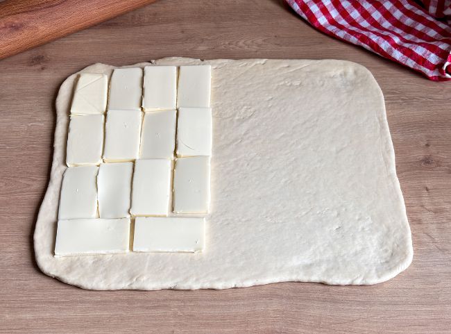 Franzbrötchen Butterplatte