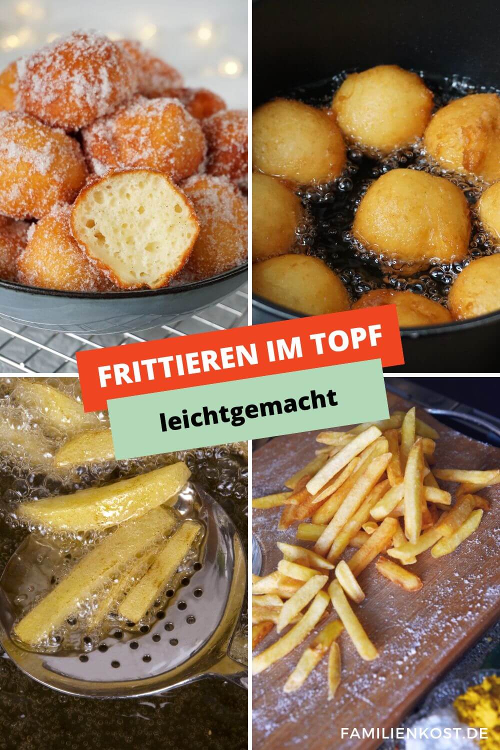 Frittieren im Topf - leichtgemacht