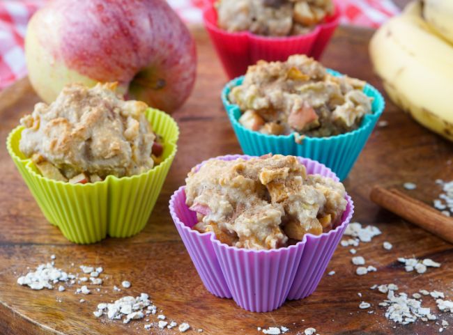 Gesunde Frühstücksmuffins für Kinder & Familie