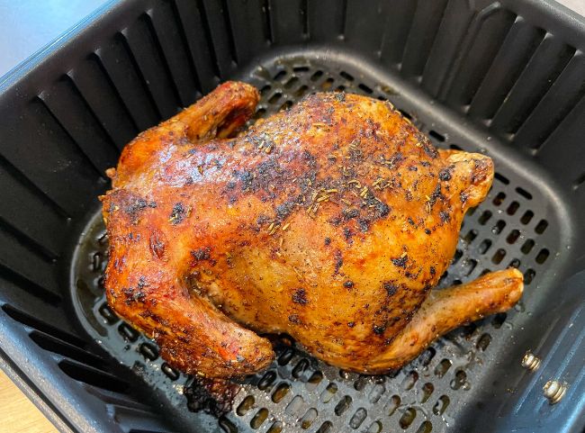 ganzes Hähnchen Airfryer