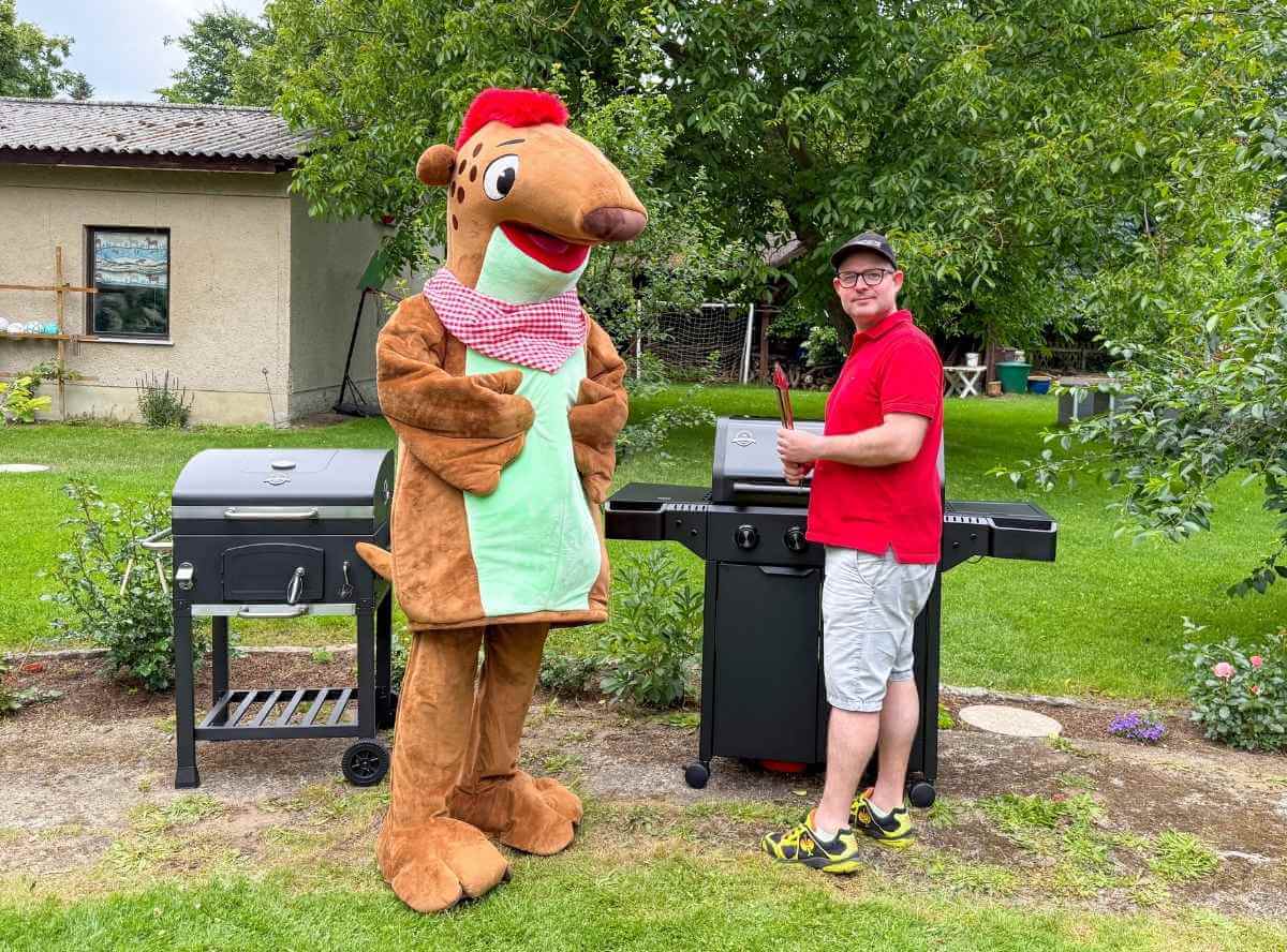 Gasgrill oder Holzkohle