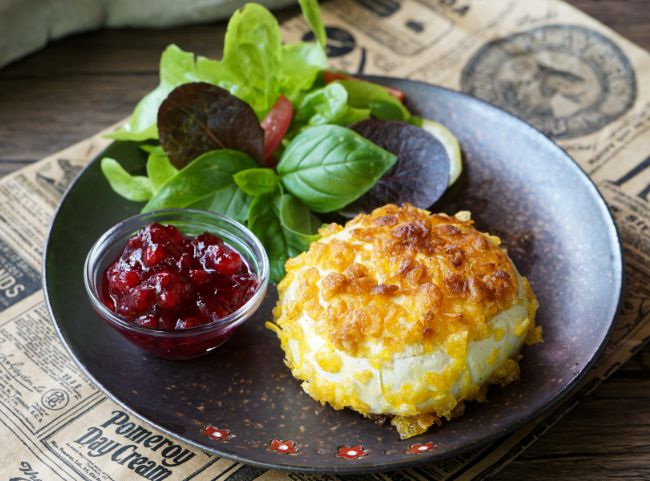 Gebackener Camembert