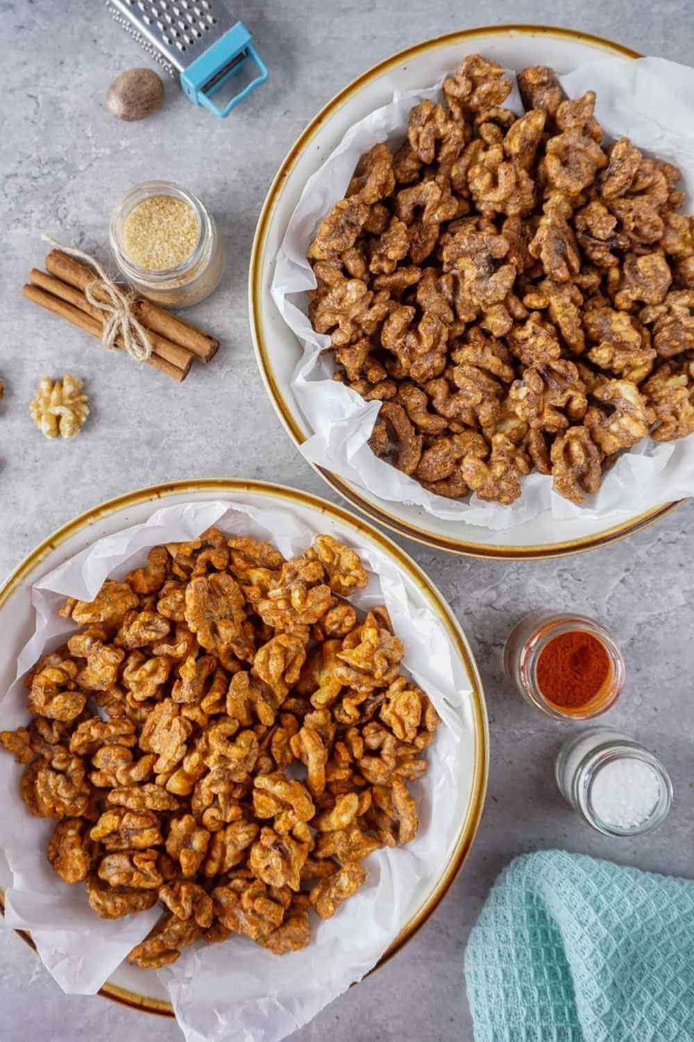 Gebrannte Walnüsse Banana-Bread-Style aus dem Ofen: Diesen knusprigen Snack musst du probieren!