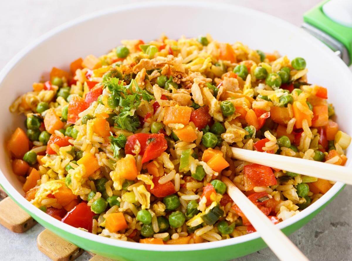 Gebratener Reis mit Ei