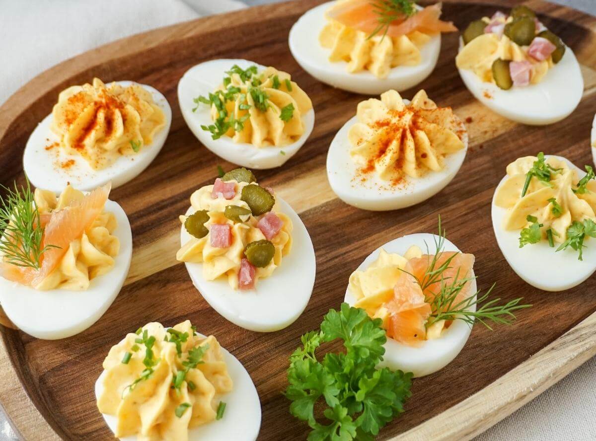 Gefüllte Eier „Schön Ei machen“