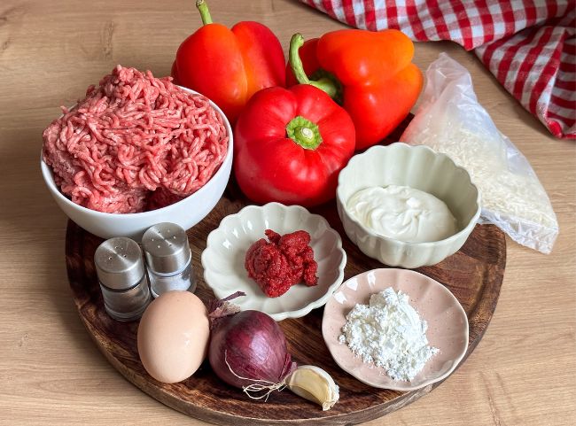 Gefüllte Paprika Hackfleisch Rezept