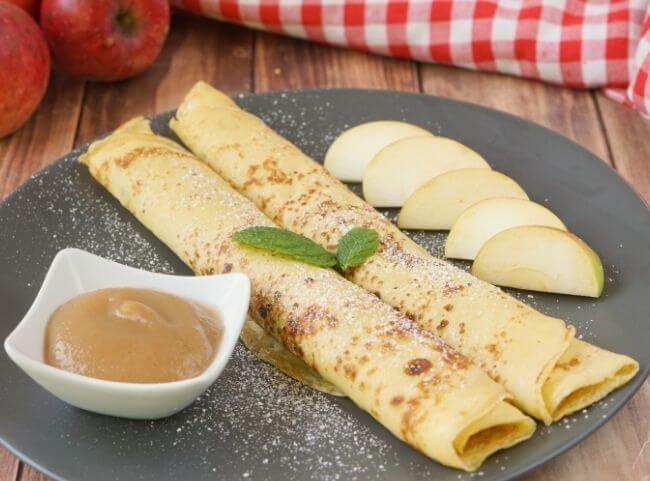 Gefüllte Eierkuchen Gefüllte Eierkuchen