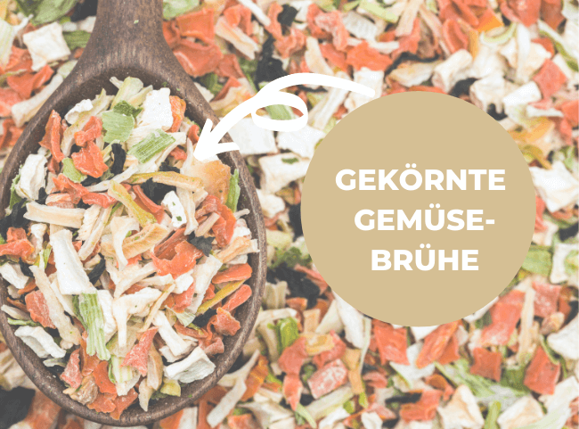 Gekörnte Gemüsebrühe selber machen Gekörnte Gemüsebrühe selber machen