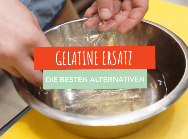 Gelatine Ersatz