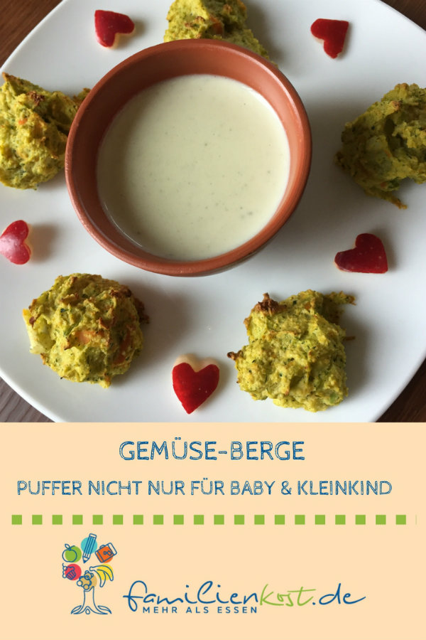 Gemüseberge - Puffer für Baby, Kind & Familie Gemüseberge - Puffer für Baby, Kind & Familie