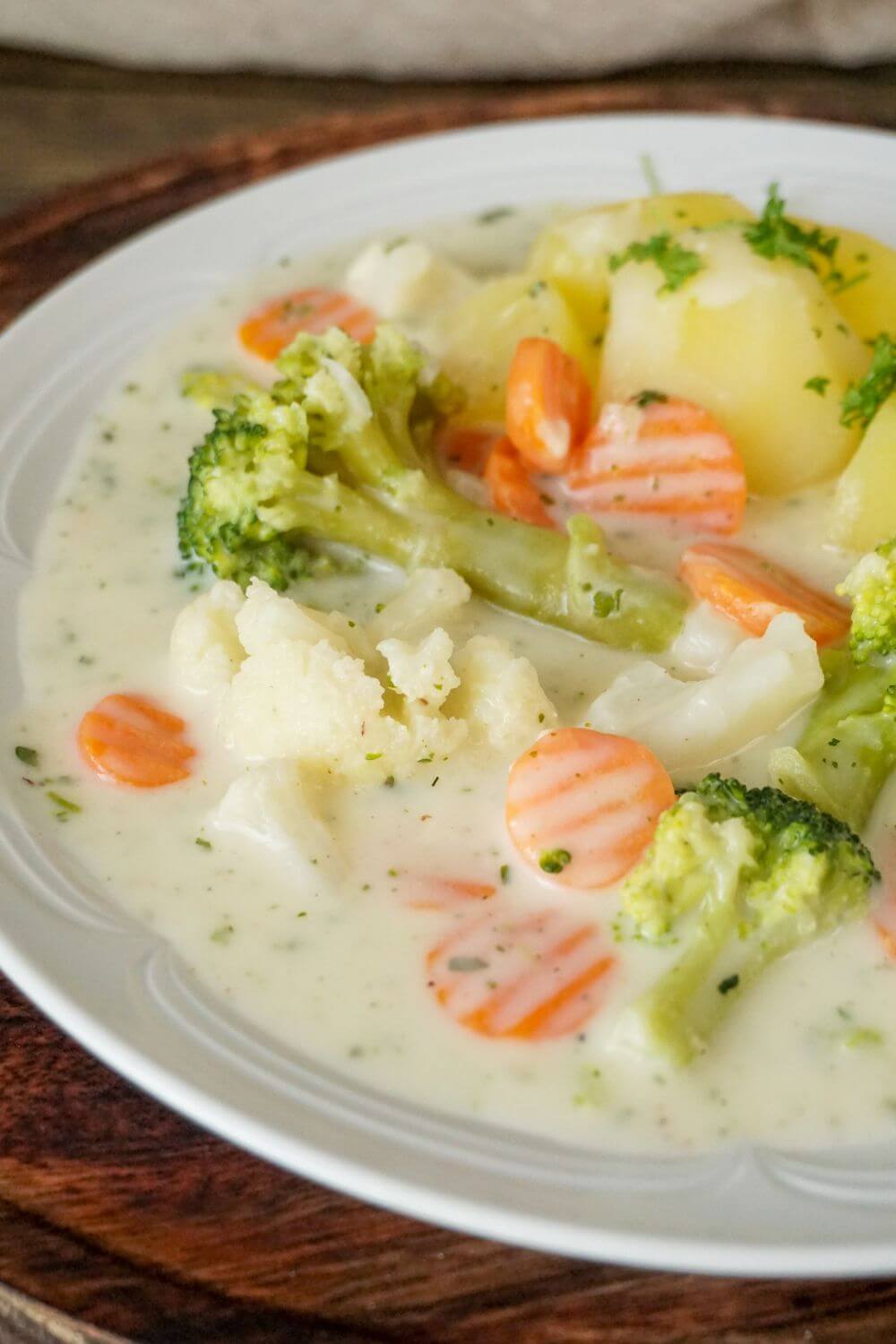 Gemüse in Sauce Gemüse in Sauce