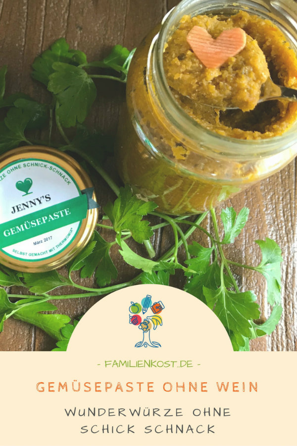 Gemüsepaste ohne Alkohol aus dem Thermomix Gemüsepaste ohne Alkohol aus dem Thermomix