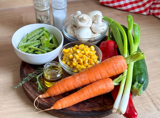 Gemüsepfanne Rezept