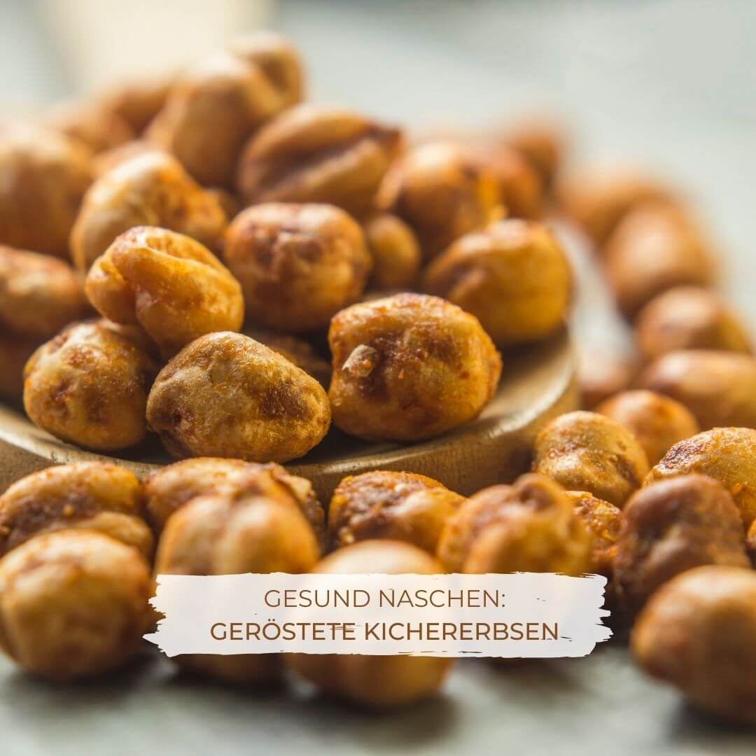 Geröstete Kichererbsen gesund naschen Geröstete Kichererbsen gesund naschen