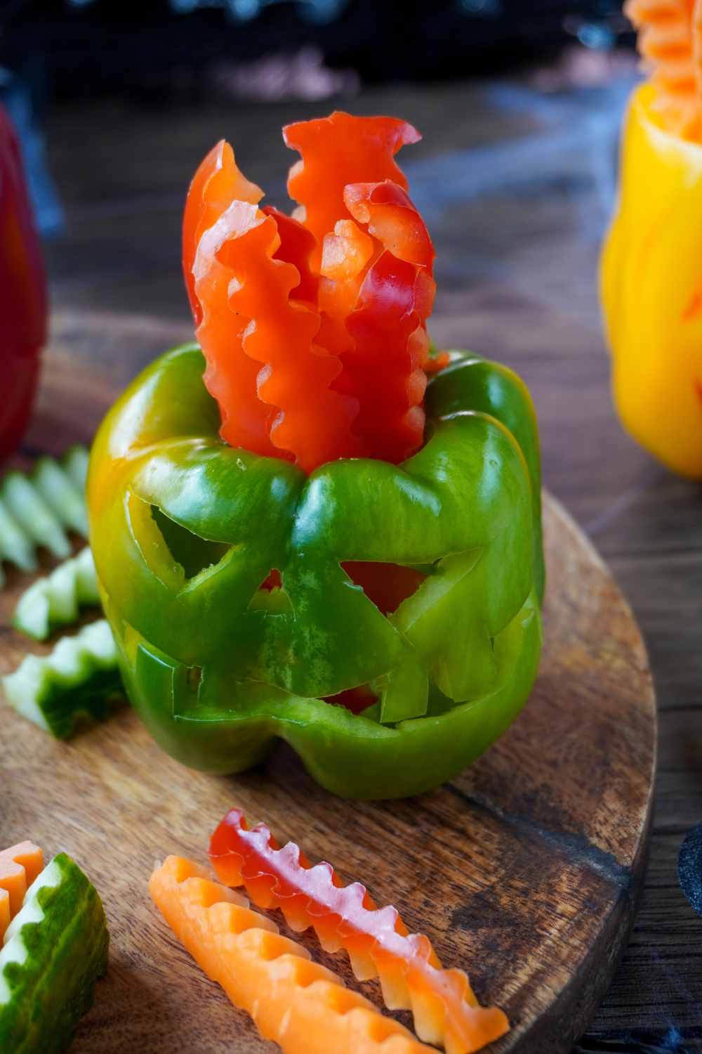gesunde Rohkost Geister Halloween gesunde Rohkost Geister Halloween