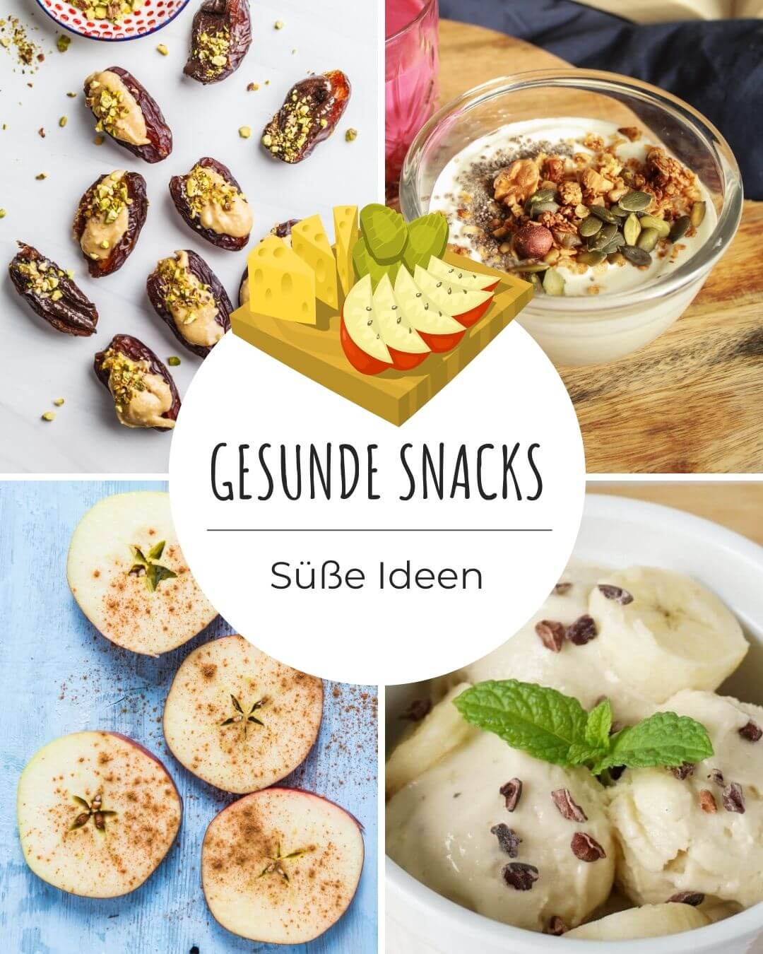 Gesunde Snacks für abends süß