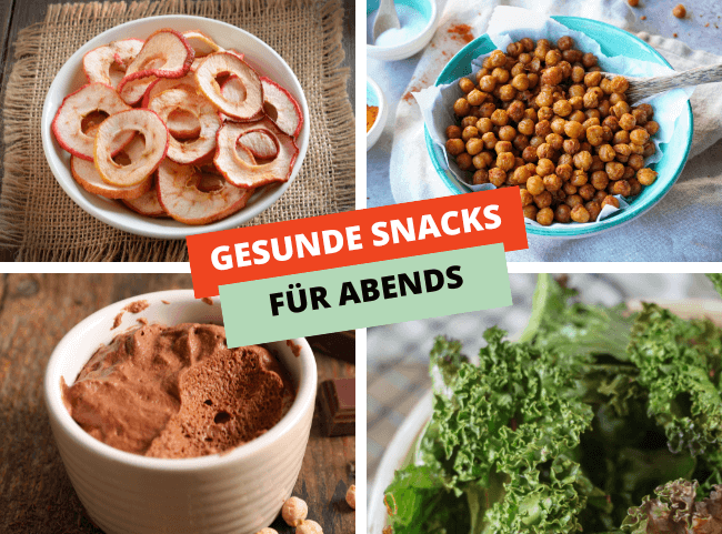 Gesunde Snacks für abends 