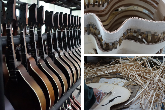 Gitarrenfabrik Eastman Peking China Gitarrenfabrik Eastman Peking China