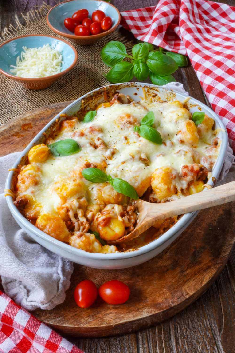 Gnocchi Auflauf mit Hackfleisch Gnocchi Auflauf mit Hackfleisch