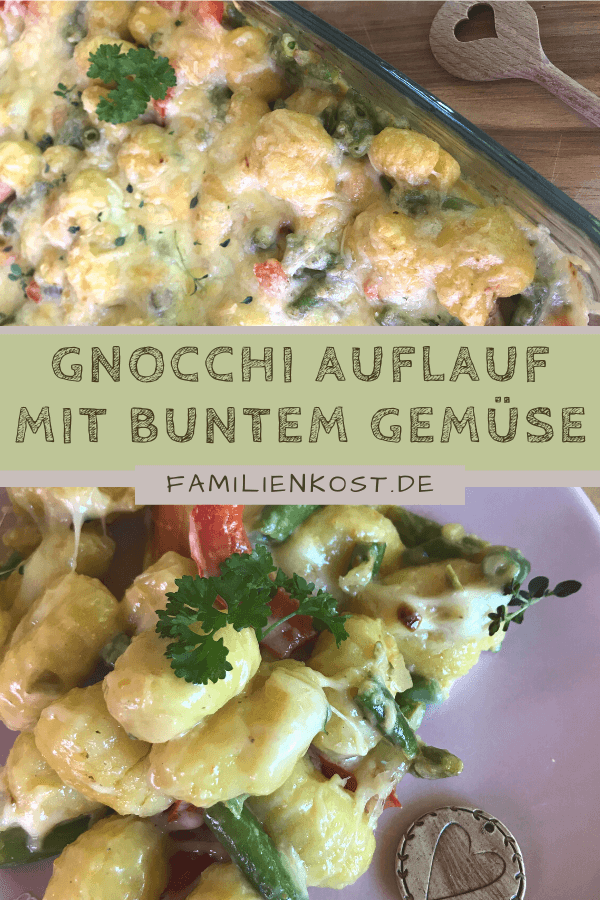 Gnocchi-Auflauf mit buntem Gemüse Gnocchi-Auflauf mit buntem Gemüse