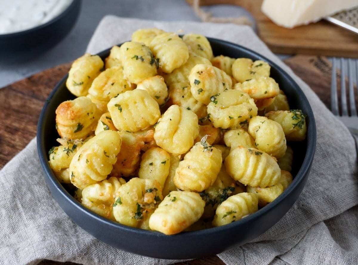 Gnocchi aus der Heißluftfritteuse