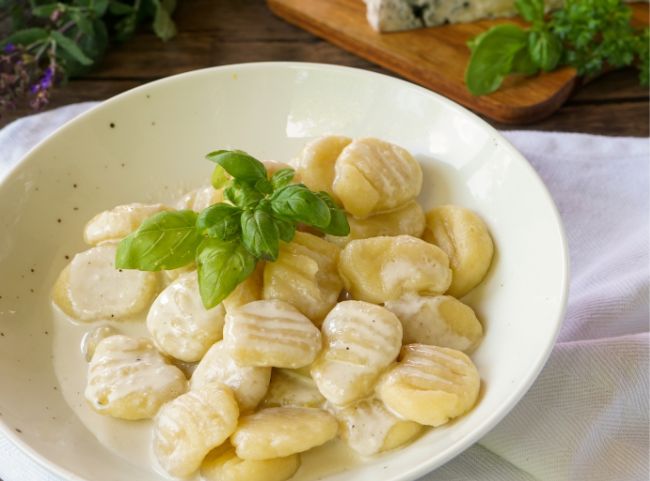 Gnocchi Gorgonzola italienisch