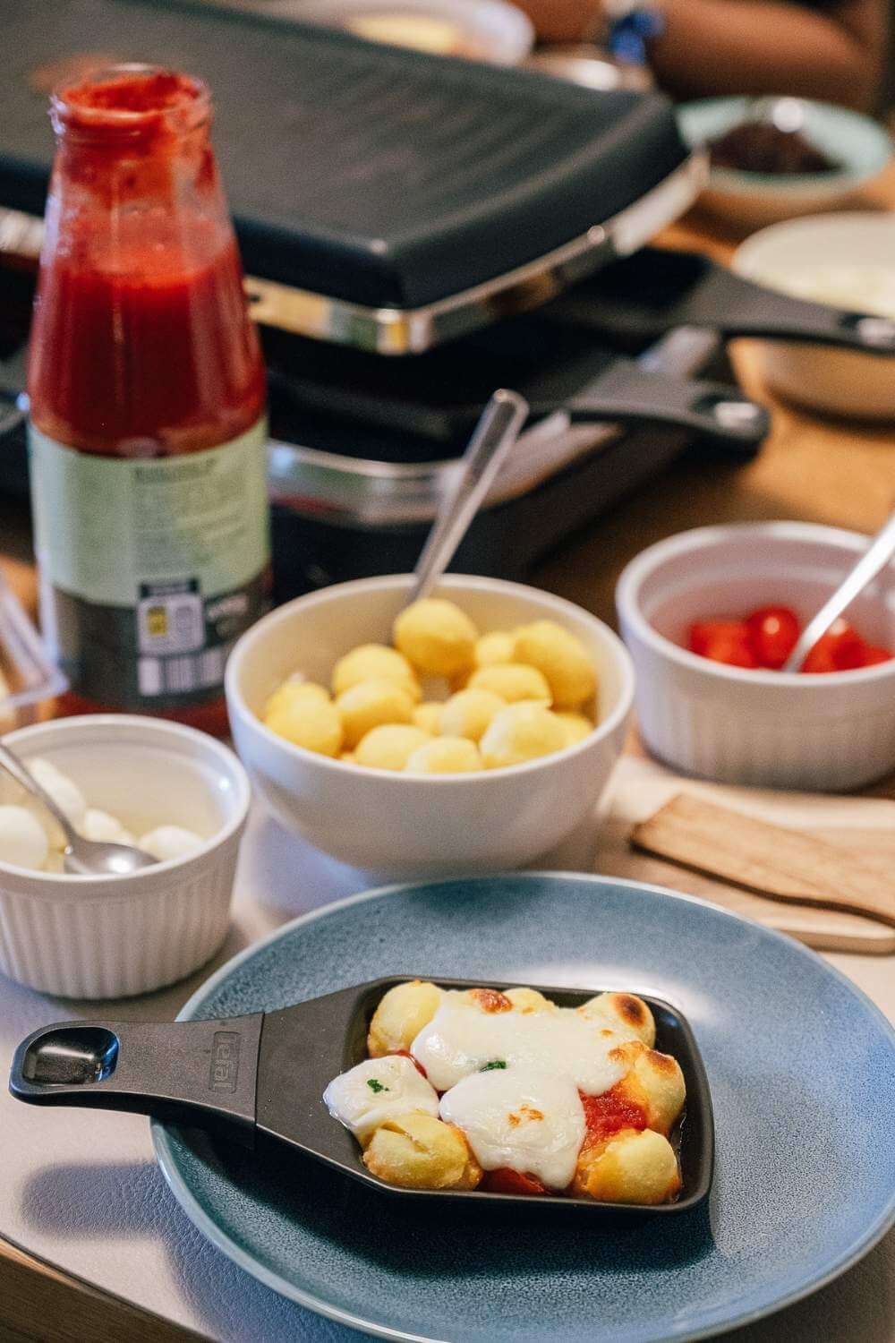 Gnocchi Pfännchen Raclette