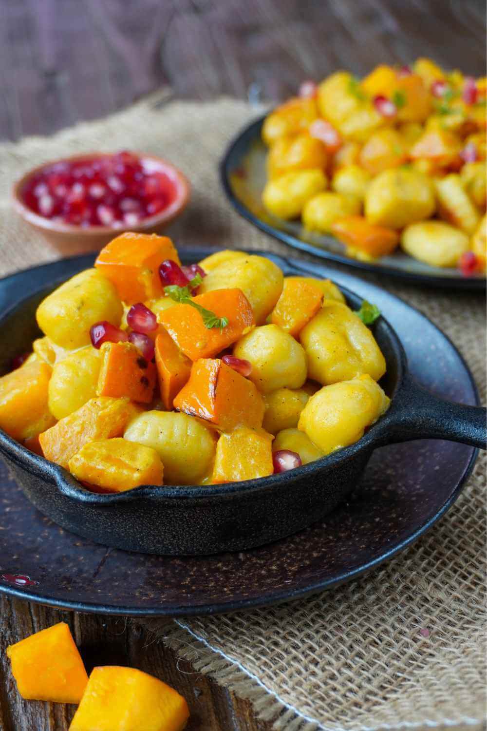 Gnocchi-Pfanne mit Kürbis