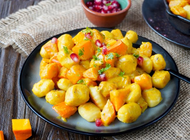 Gnocchi-Pfanne mit Kürbis