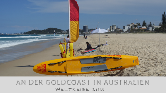 An der Gold Coast in Surfers Paradise