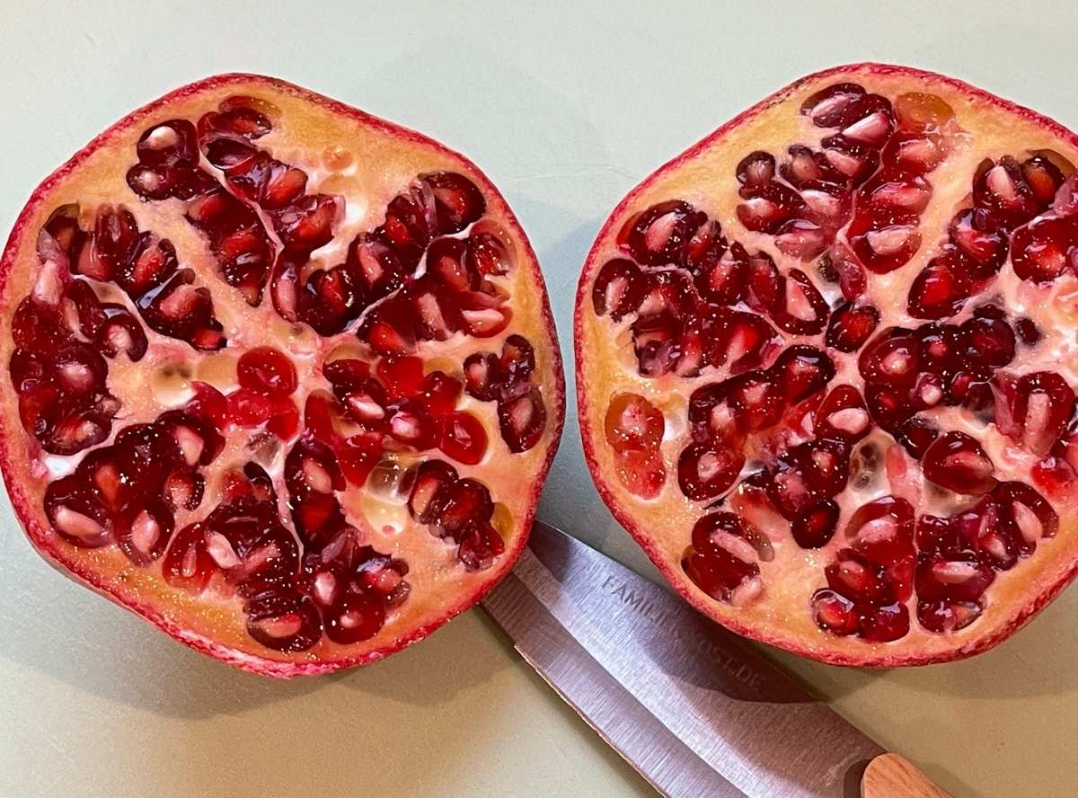 G - wie Granatapfel