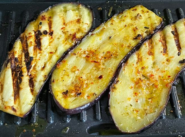 Grill Aubergine