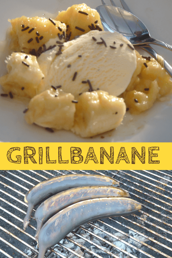 Grillbanane - Dessert vom Grill