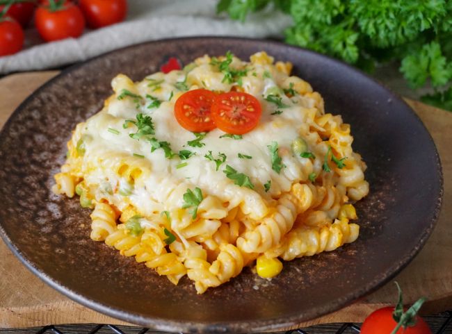 Grillgemüse Nudelauflauf Grillgemüse Nudelauflauf