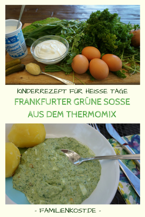 Grüne Sosse Kinderrezept aus dem Thermomix Frankfurter Grüne Sosse Kinderrezept aus dem Thermomix