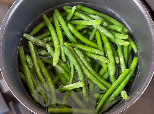 Grüne Bohnen im Speckmantel - Bohnen kochen
