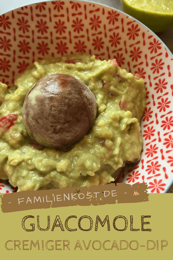 Guacomole - gesunder und würziger Avocado-Dip Guacomole - gesunder und würziger Avocado-Dip