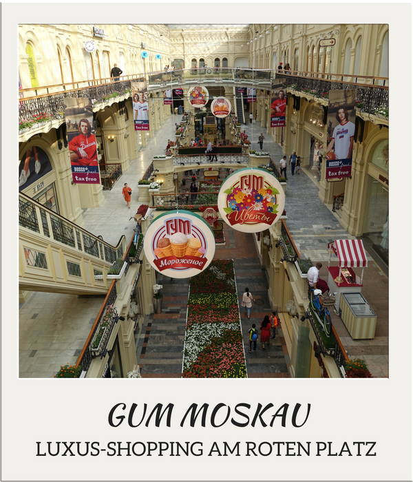 GUM Moskau Luxusshopping