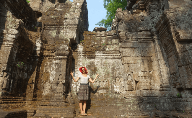 Gumbies in Angkor Wat Gumbies in Angkor Wat