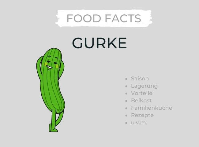 Gurke für Kinder: Grünes Gemüse mit Superkraft Gurke für Kinder: Grünes Gemüse mit Superkraft