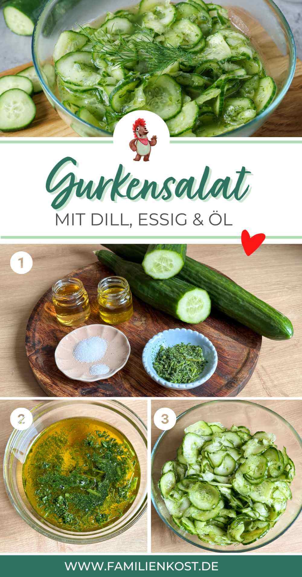 Gurkensalat wie früher